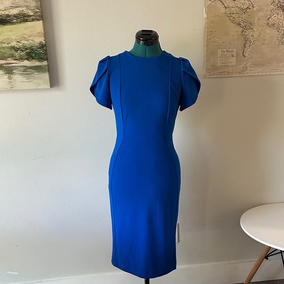 turquoise blue dress Either Way Maxi Light Gold Heart of Size:48 suede and leather